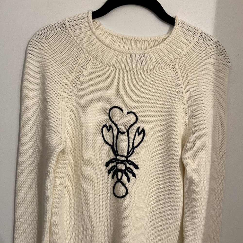 Talbots Lobster Sweater